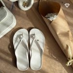 Arch Support Flip Flops - Classic - Crystal White